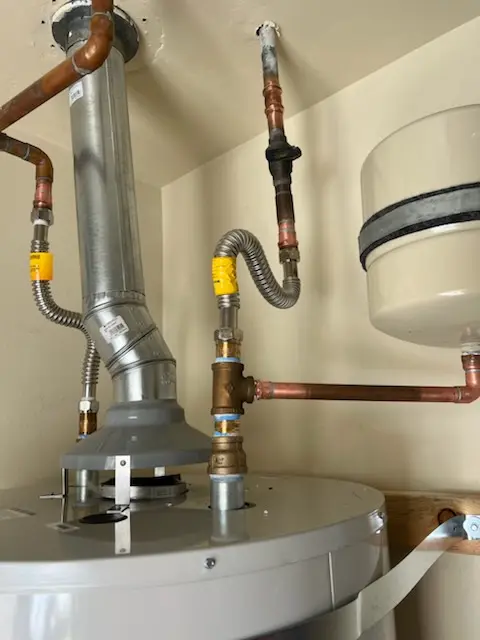 Water heater installation and plumbing repair in West Deal